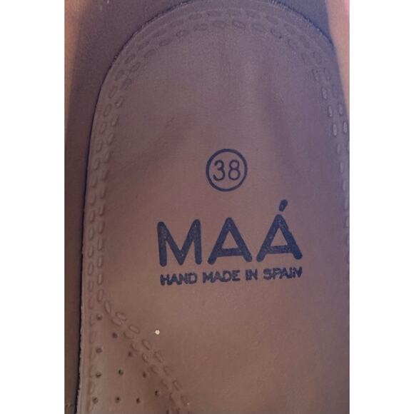 MAA Handmade in Spain Glitter High Top Sneakers Size 38 US 6 - Picture 7 of 8